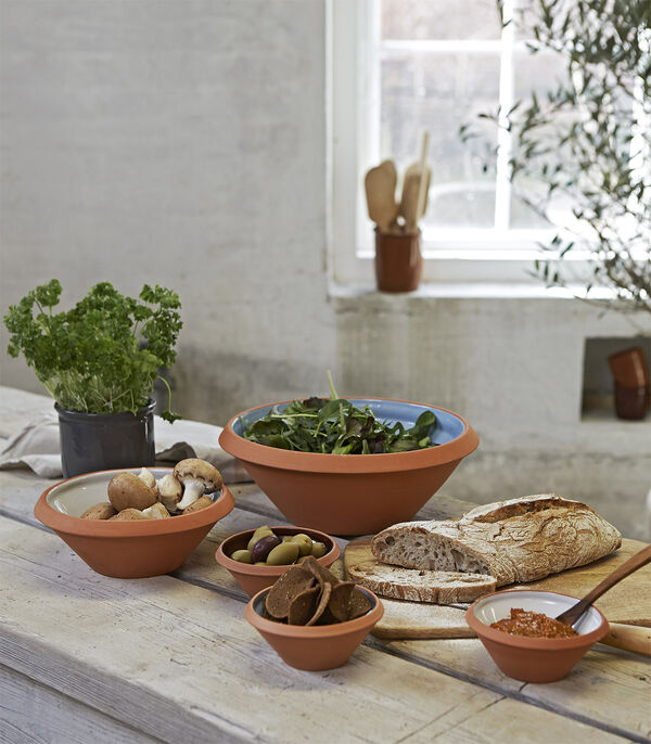 Knabstrup degfat 0.1 l. terracotta