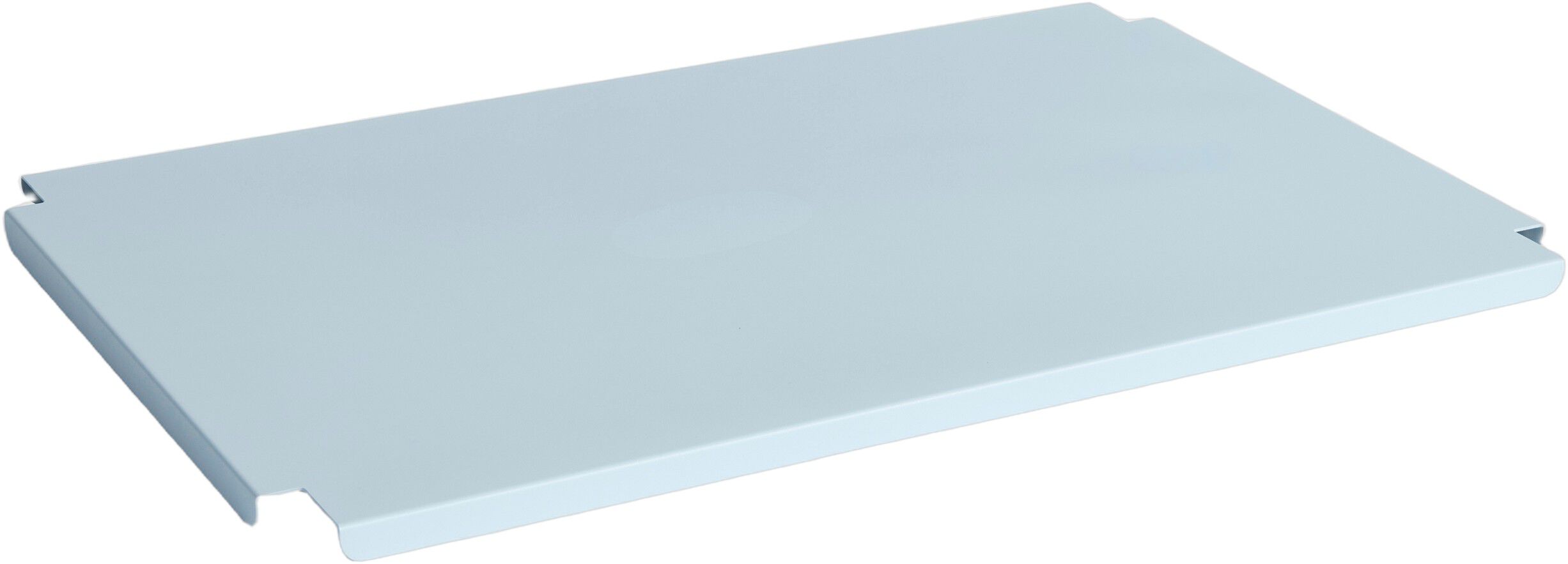 HAY Colour Crate Lid Metal-Large-Light yellow