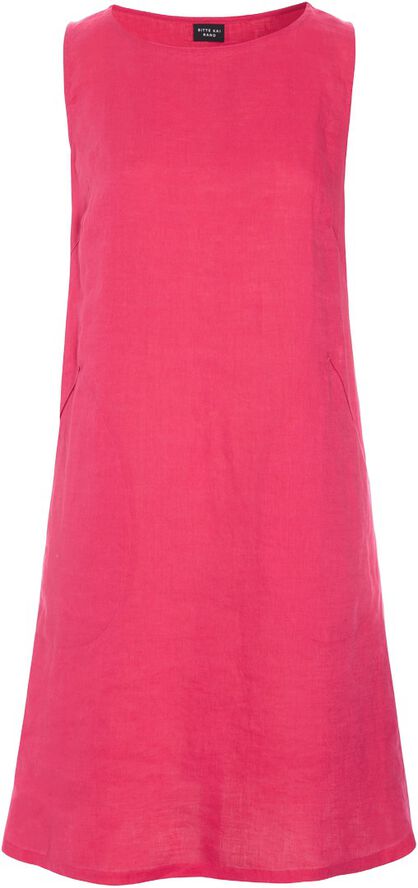 Airy linen kort kjole