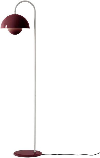 Flowerpot Floor Lamp VP12 Dark Plum