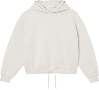 EMBROIDERY SPACER HOODIE