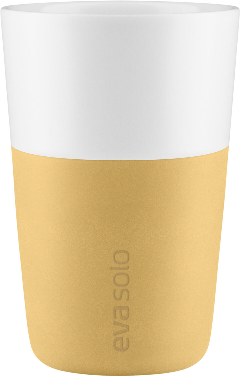 2 Cafe Latte-krus Golden sand