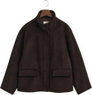SHORT WOOL JACKET WITH ZIP