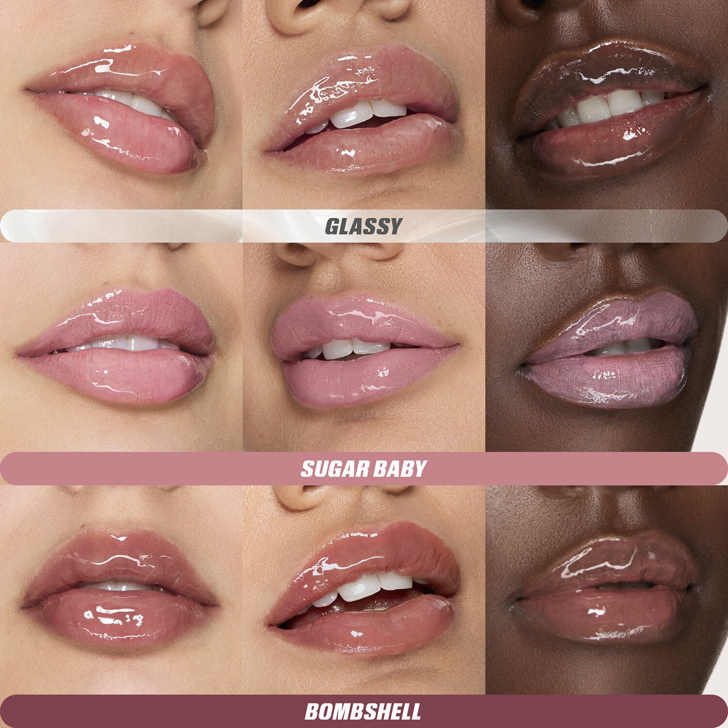 Glossiest Gloss Trio - Makeupset f&ouml;r l&auml;pparna