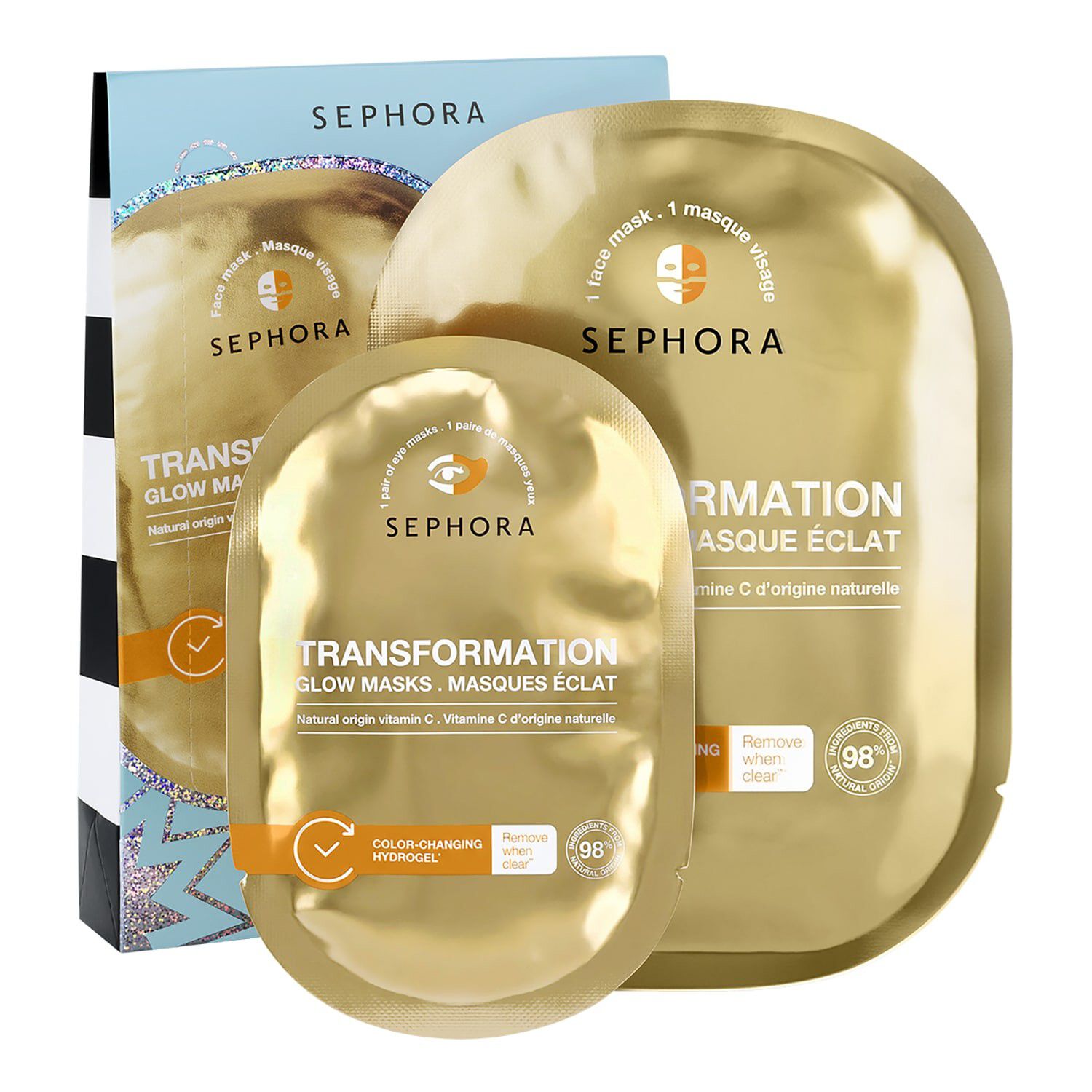 Let'em Glow Set - Set med masker