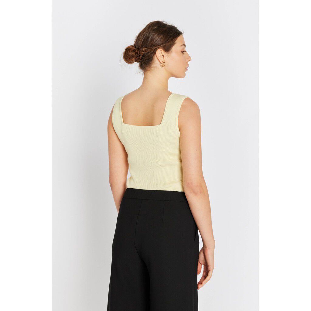 7493Rdfnoa Reverse Knit Top