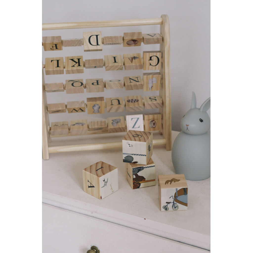 ABC WOODEN BLOCK FRAME