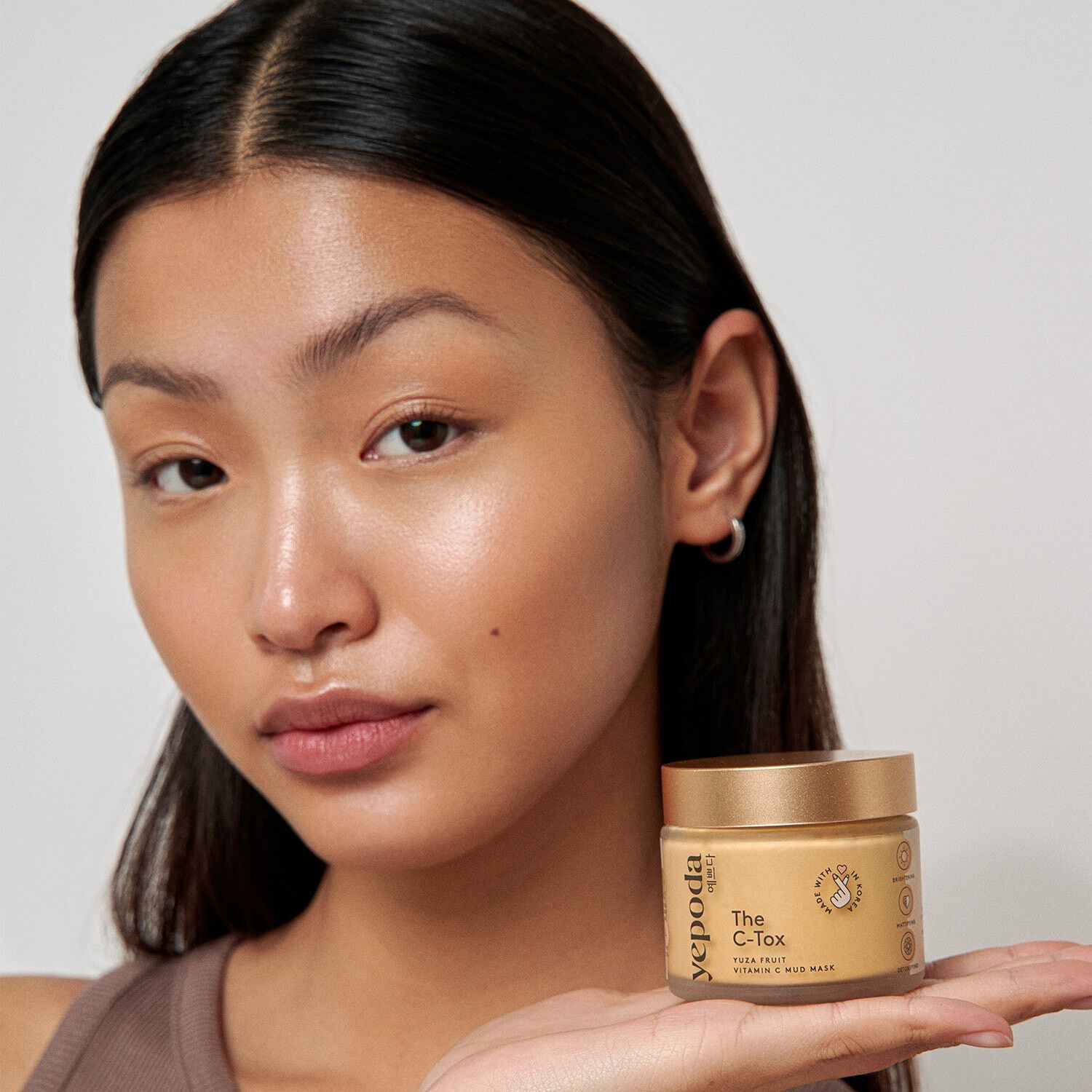 The C-Tox - Lermask med c-vitamin och gurkmeja