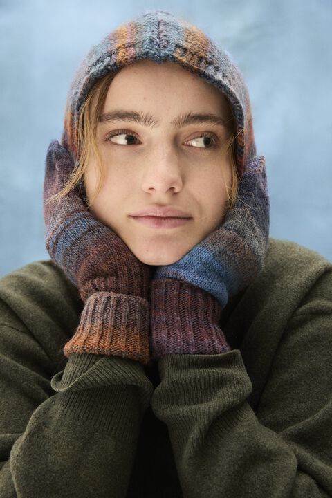 Pato Cable Mitten