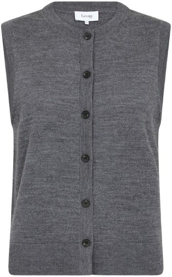 LR-ISMAILA 11 Vest M&oslash;rk gr&aring;