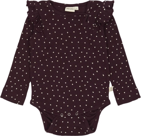 Body L/S Frill Modal heart