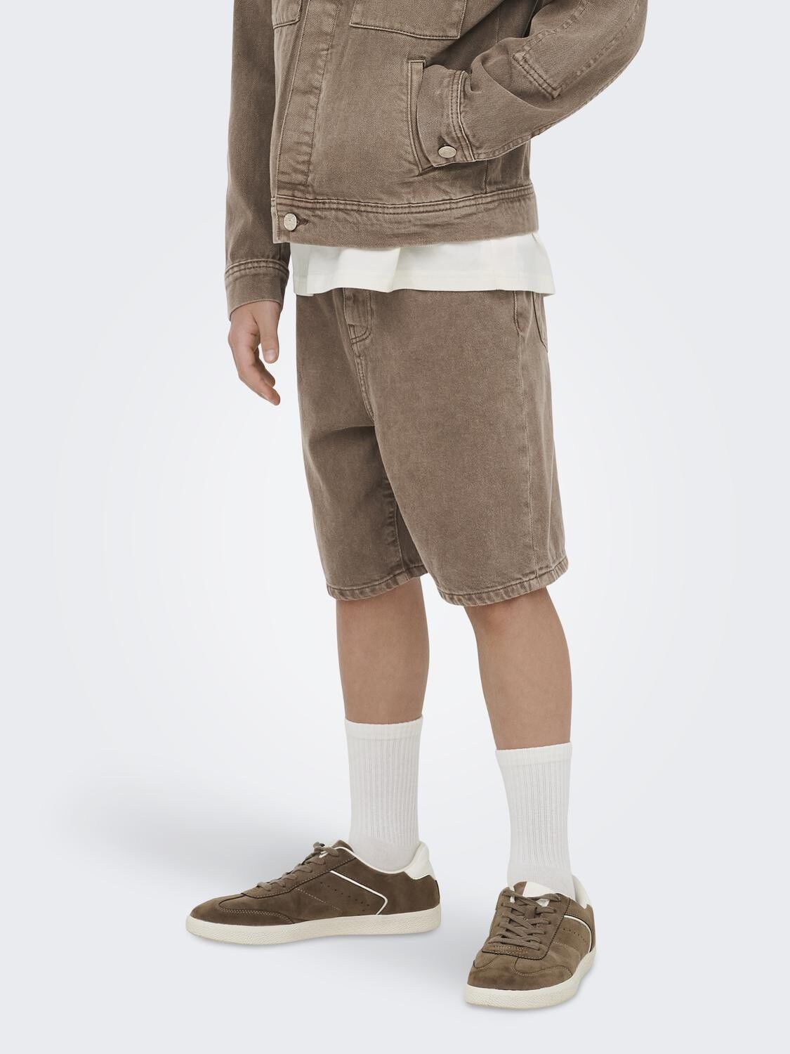 Osjfade Loose Brown 6608 Tai Dnm Shorts