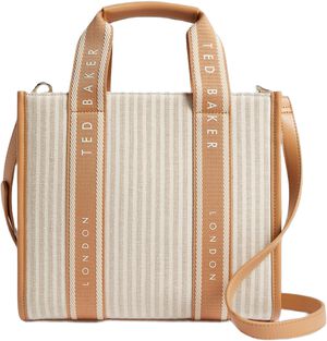 HARLLEE Striped Canvas Small Webbin