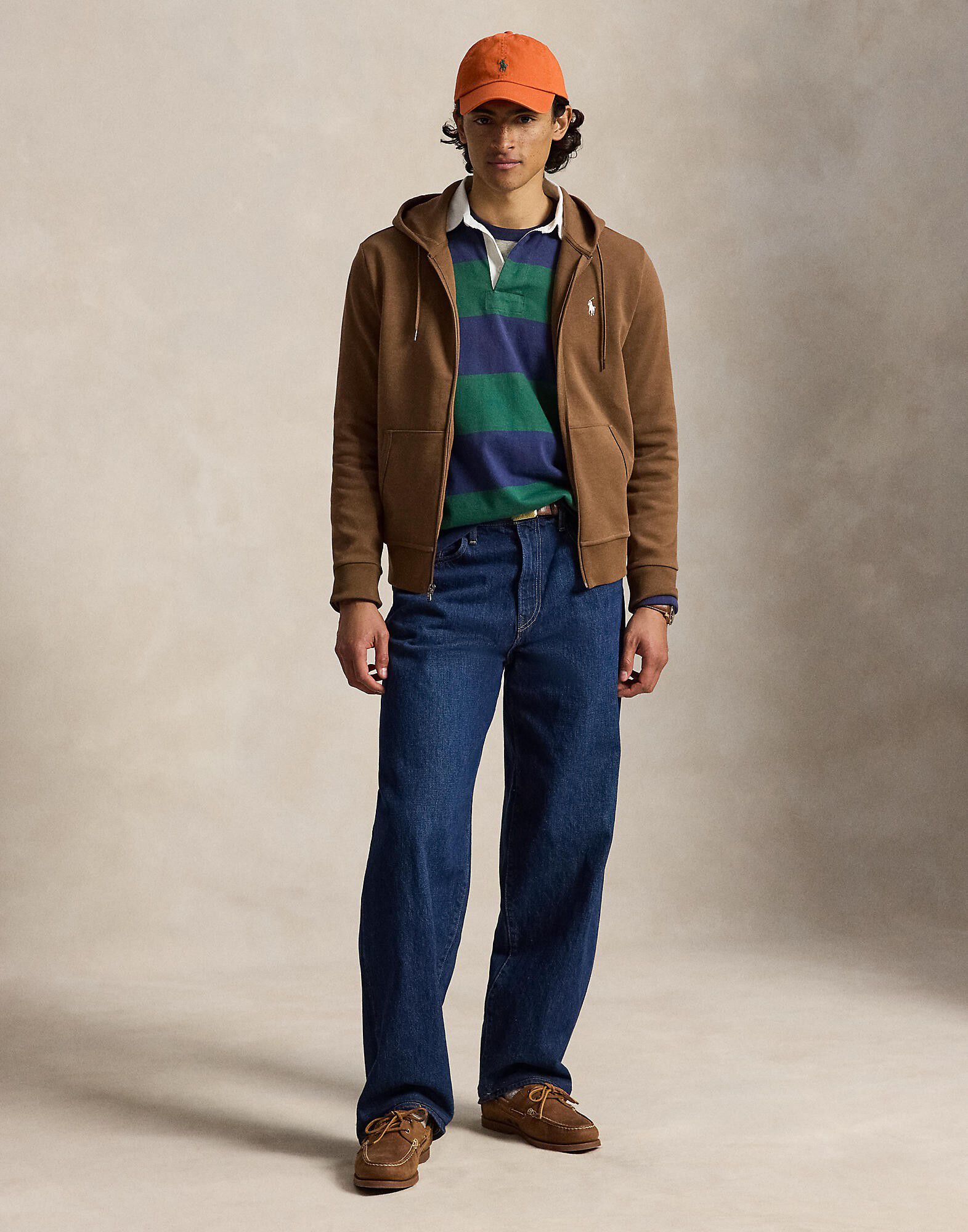 Double-Knit Full-Zip Hoodie