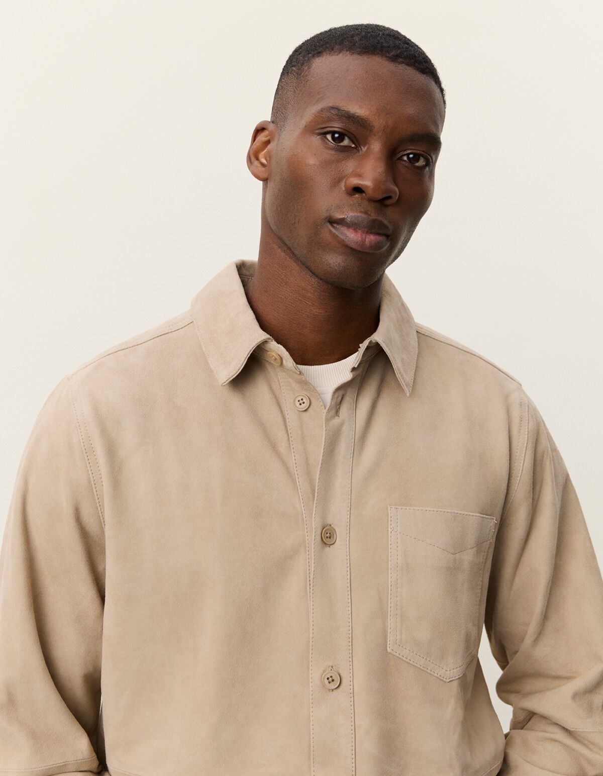 Bertram Suede Overshirt