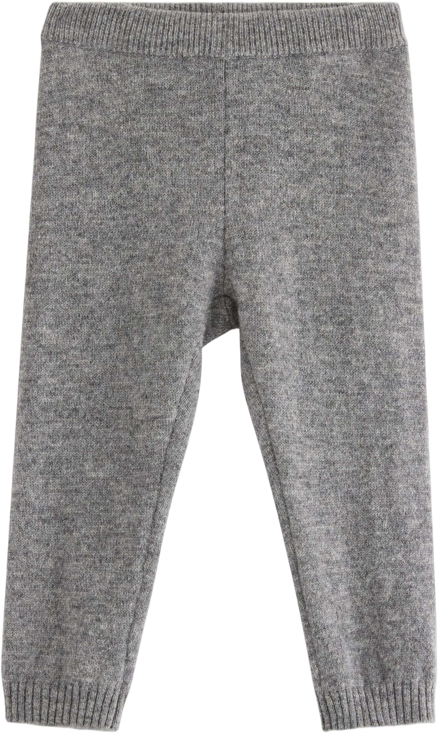 Cosy knitted leggings in soft merin