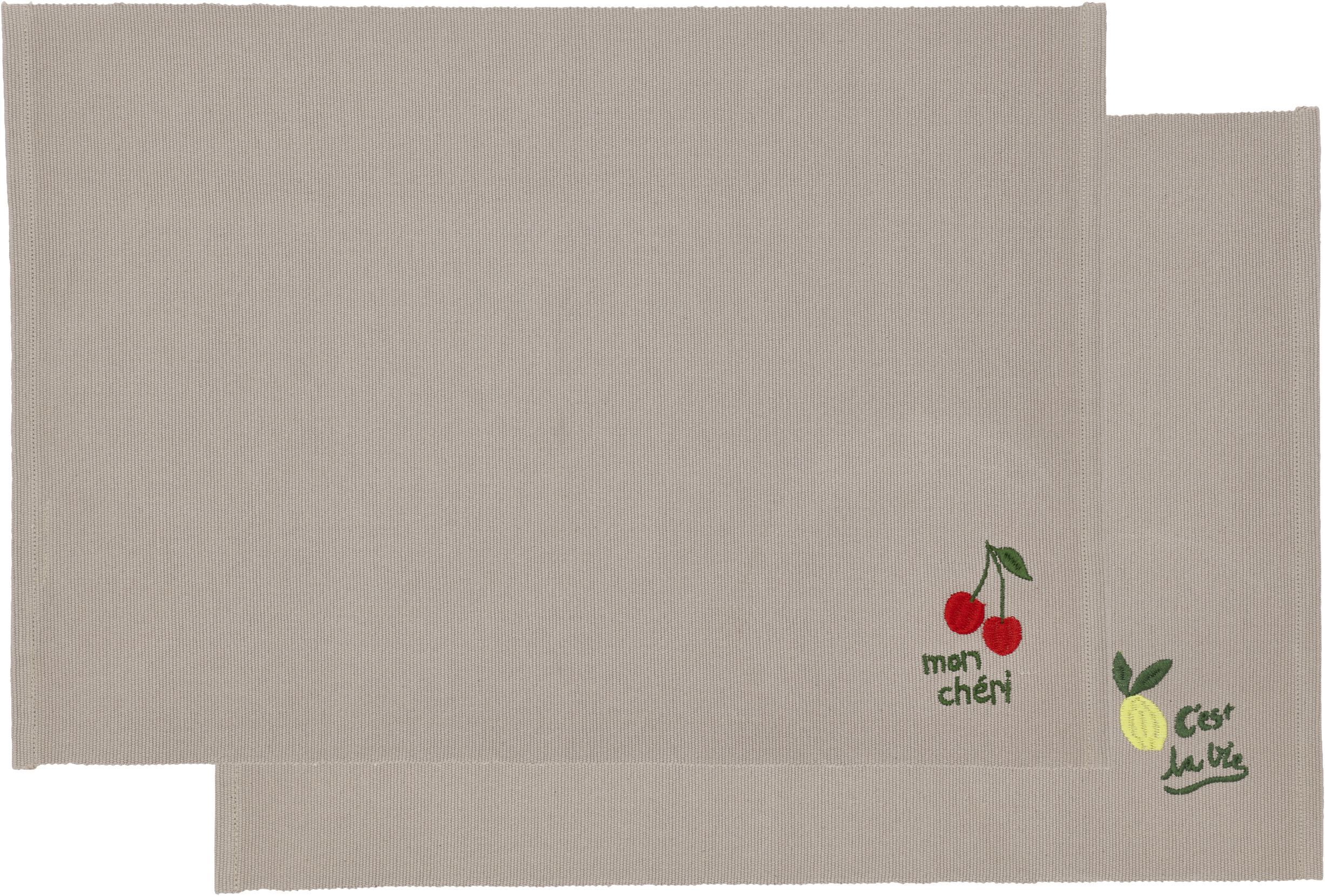 Bordstablett 33x48 Bistro 2 st Green