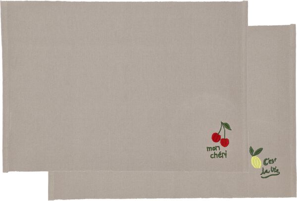 Bordstablett 33x48 Bistro 2 st Green