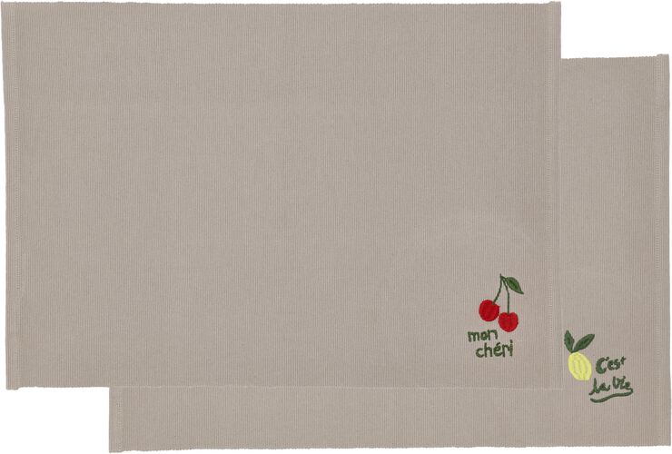 Bordstablett 33x48 Bistro 2 st Green