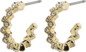 Øreringe : Ester : Guldbelagt : Kry