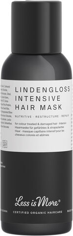 Organic Lindengloss Intensive Hair Mask Travel Size 50 ml.