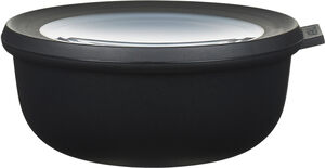 Skål m lock Cirqula 750 black