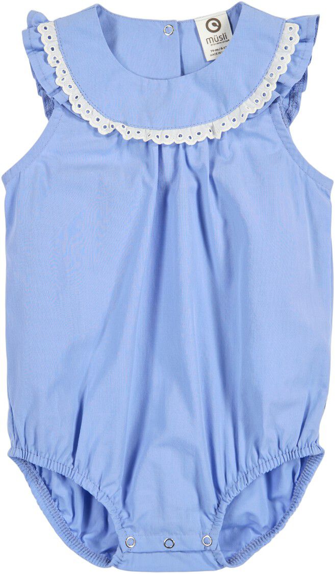 Poplin wide fit s/s body