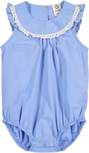 Poplin wide fit s/s body