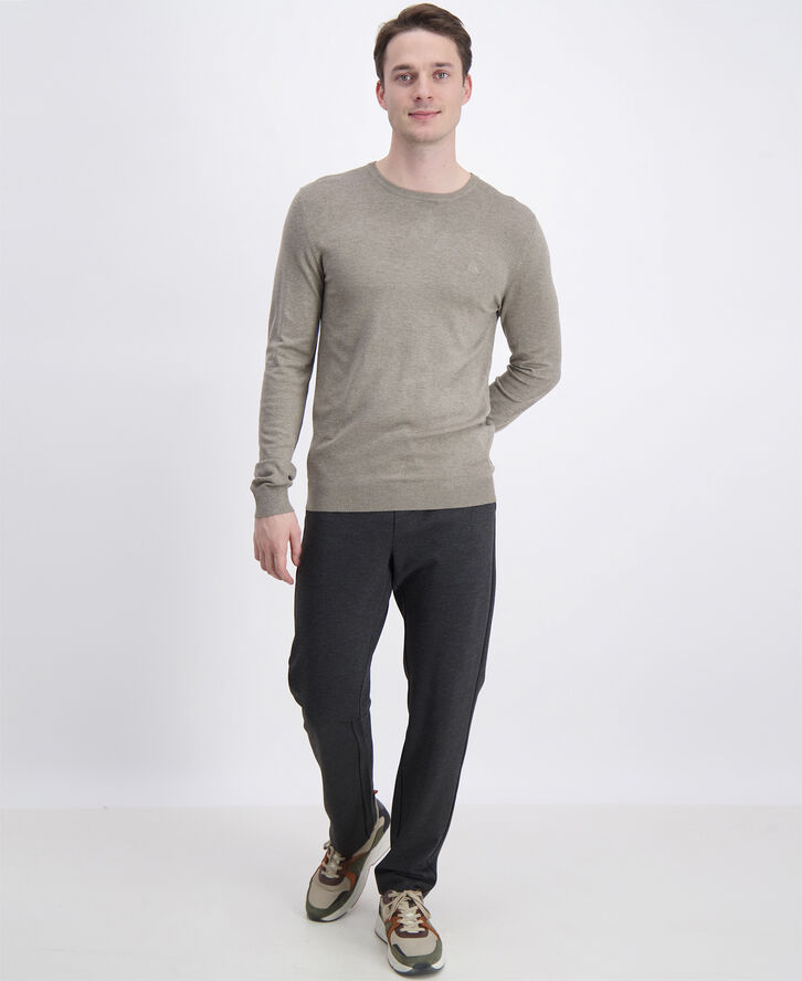 Ecovero L/S o-neck knit