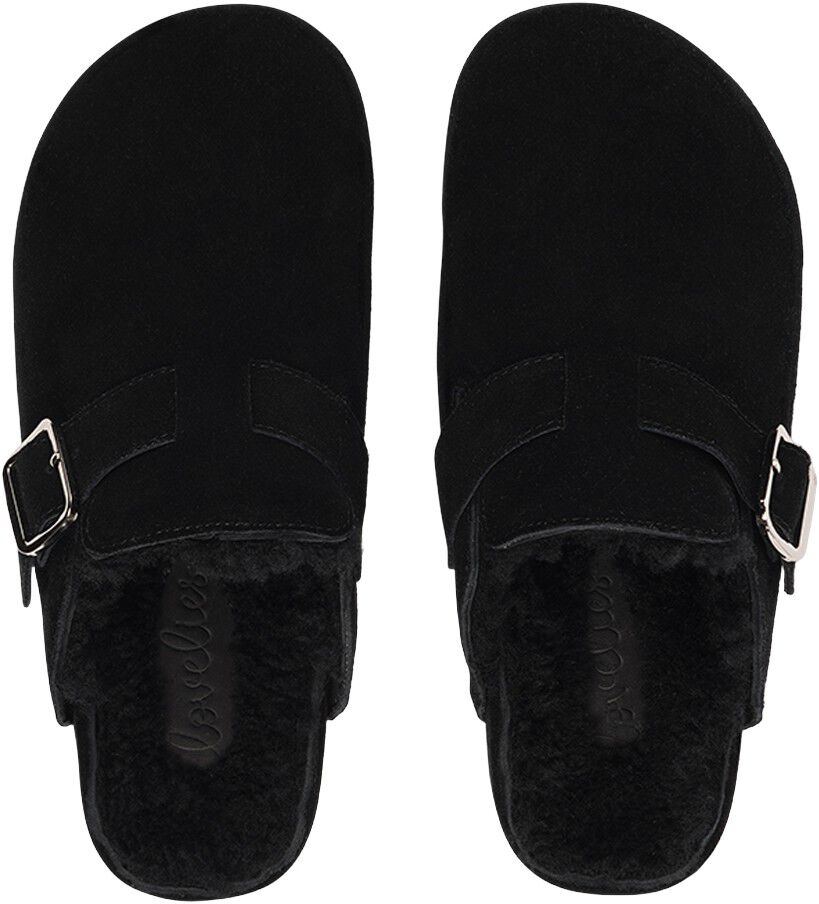 NESSO - SKIN MULES WITH ADJUSTABLE BUCKET