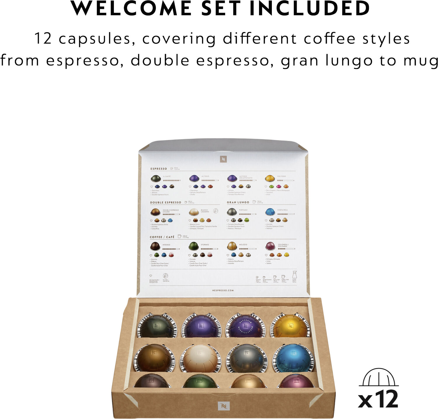 Nespresso Vertuo Pop coffee machine fraDeLonghi, Liquorice Bl