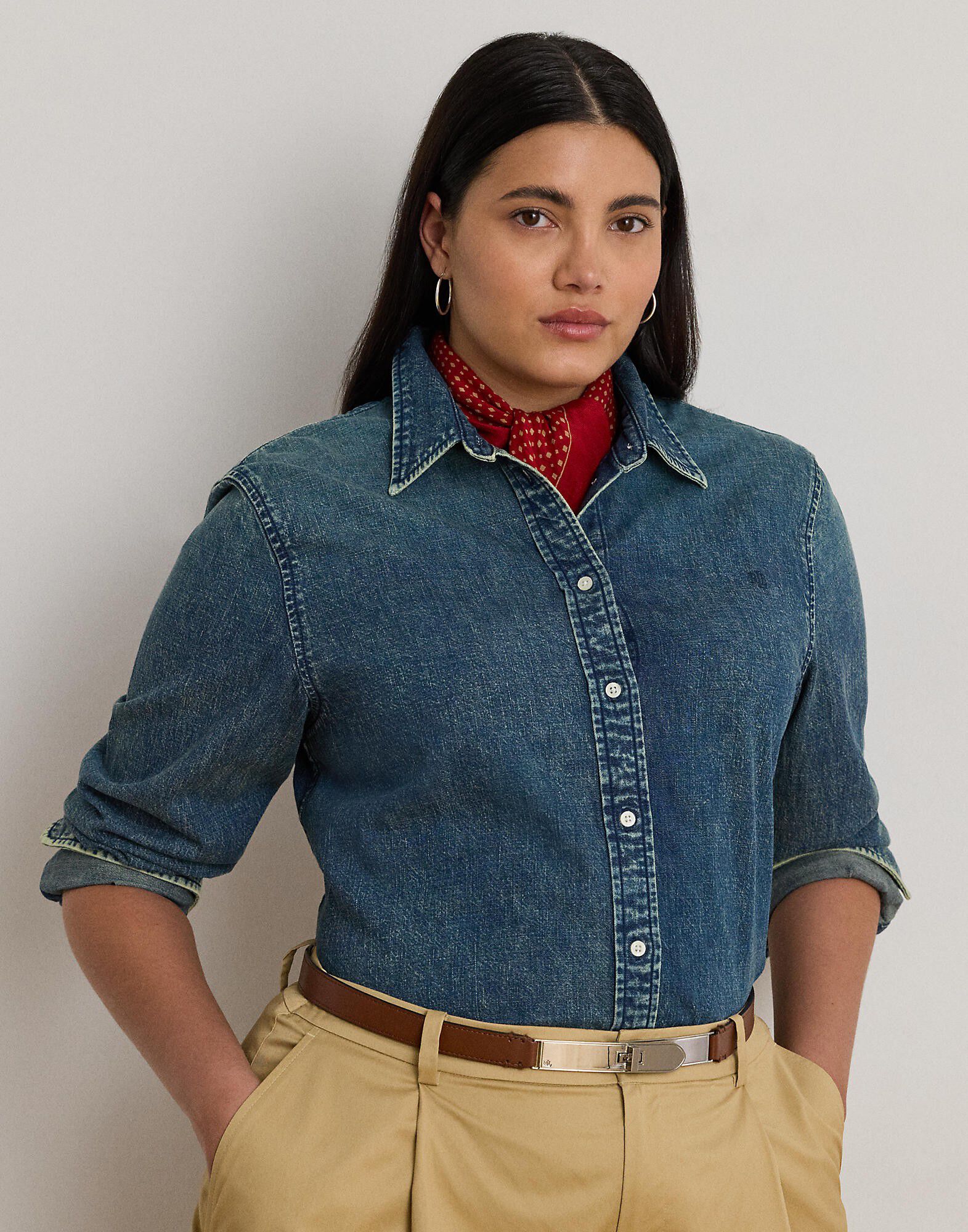 Classic Fit Denim Shirt