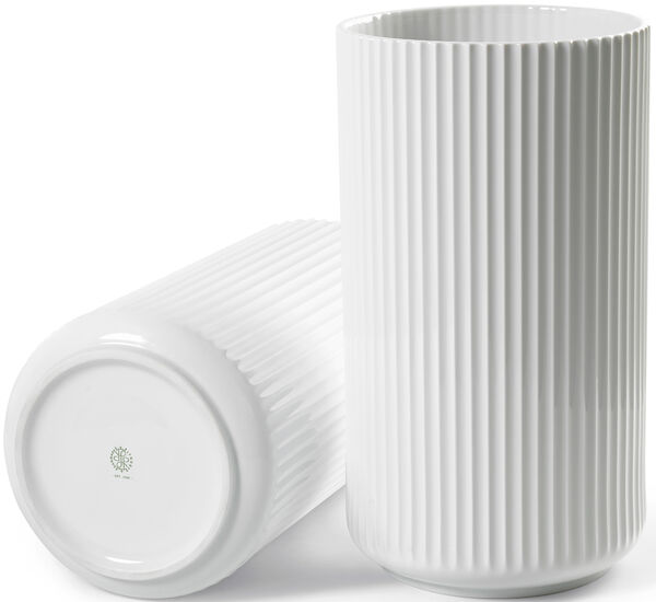 Lyngbyvasen 15 cm Vit