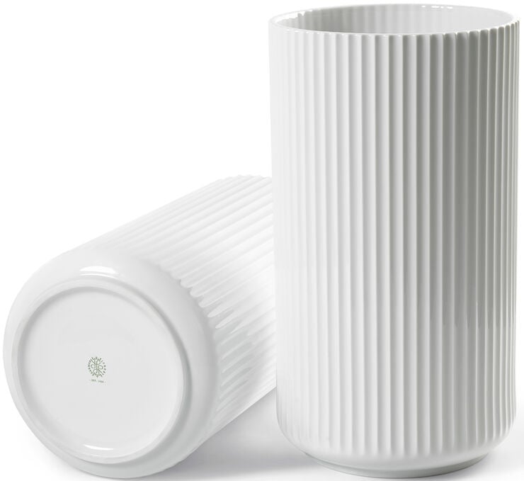 Lyngbyvasen 15 cm Vit