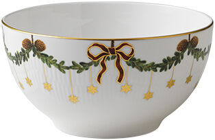 Star Fluted Christmas sk&aring;l 1,8 L / 19 cm