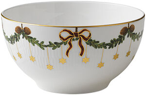 Star Fluted Christmas skål 1,8 L / 19 cm