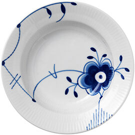 Blue Fluted Mega djup 17 cm tallrik