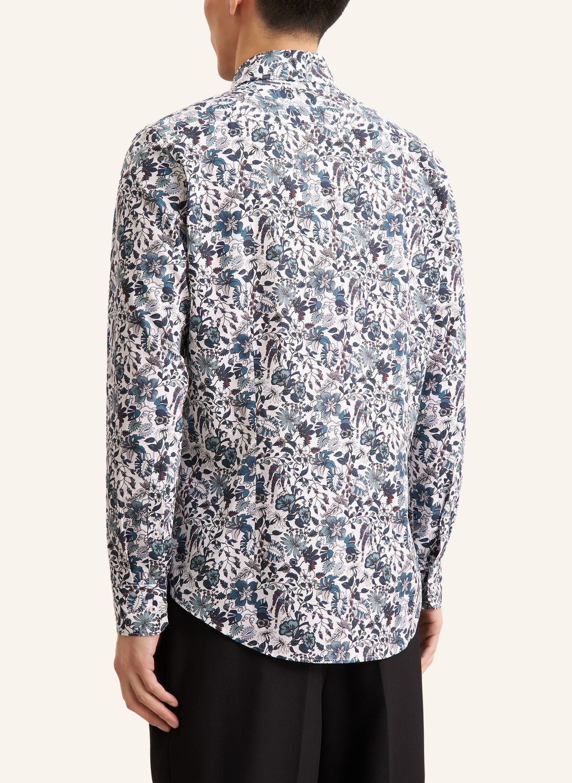 Business shirt Slim 1/1 Kent-Collar Floral
