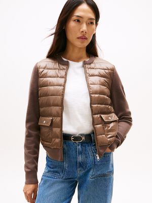 UL PADDED REG KNIT MIX JACKET