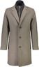 Detachable collar lapel coat