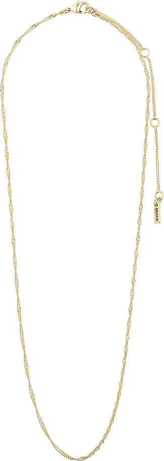 Halsk&aelig;de, Peri, Guldbelagt