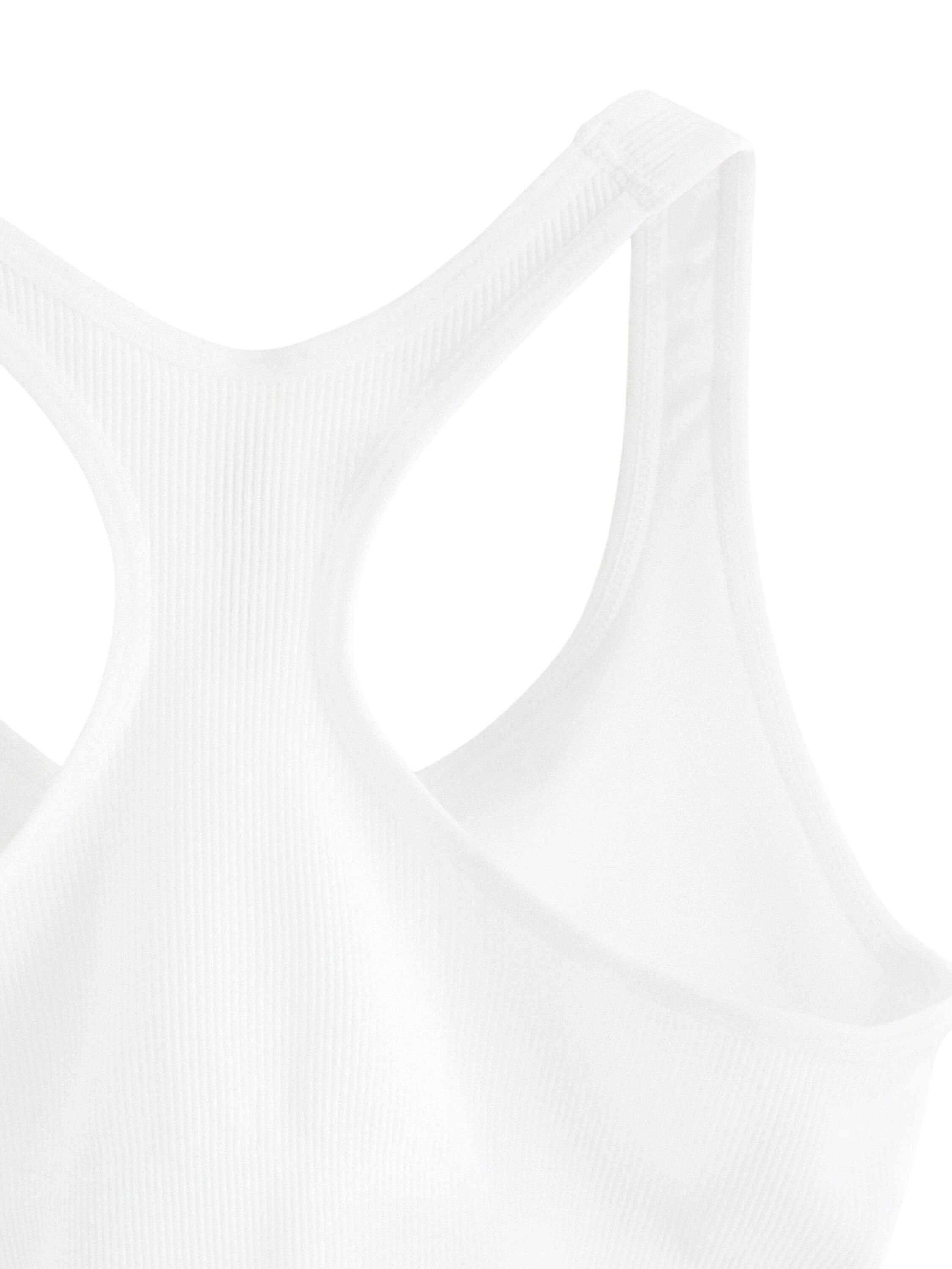 Ribbad mjuk bh utan s&ouml;mmar