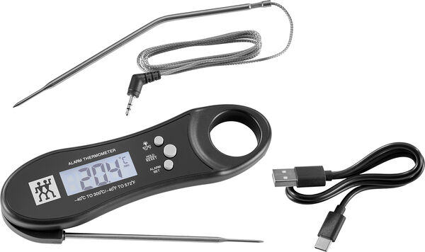 BBQ+ Digital termometer Svart ABS