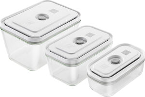 Fresh & Save Vakuum box set 3 Graa Glas