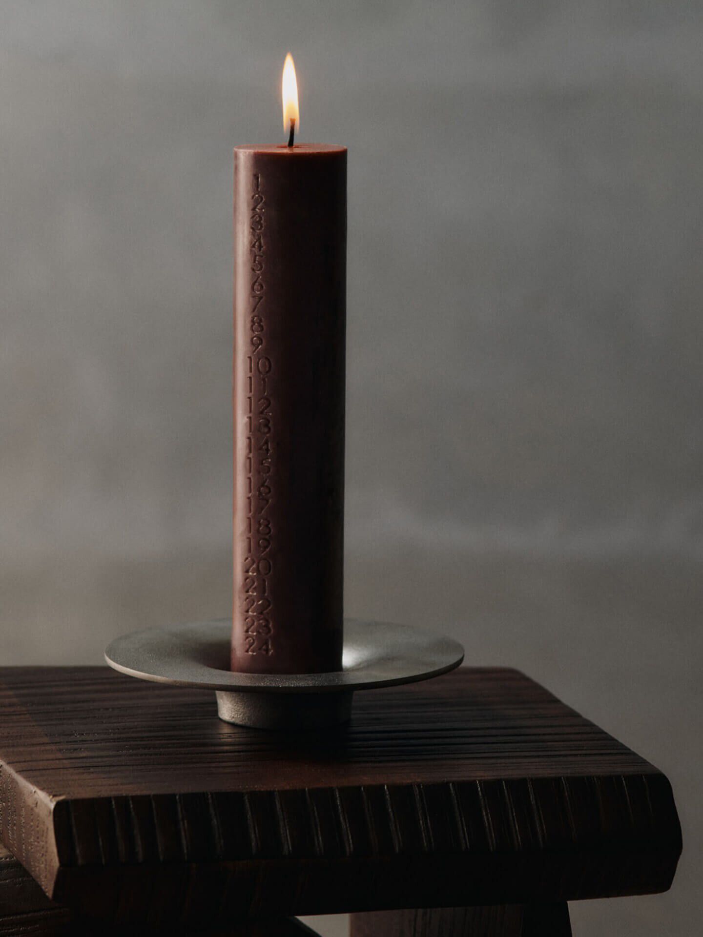 Mura Advent Candle - Dark Grape