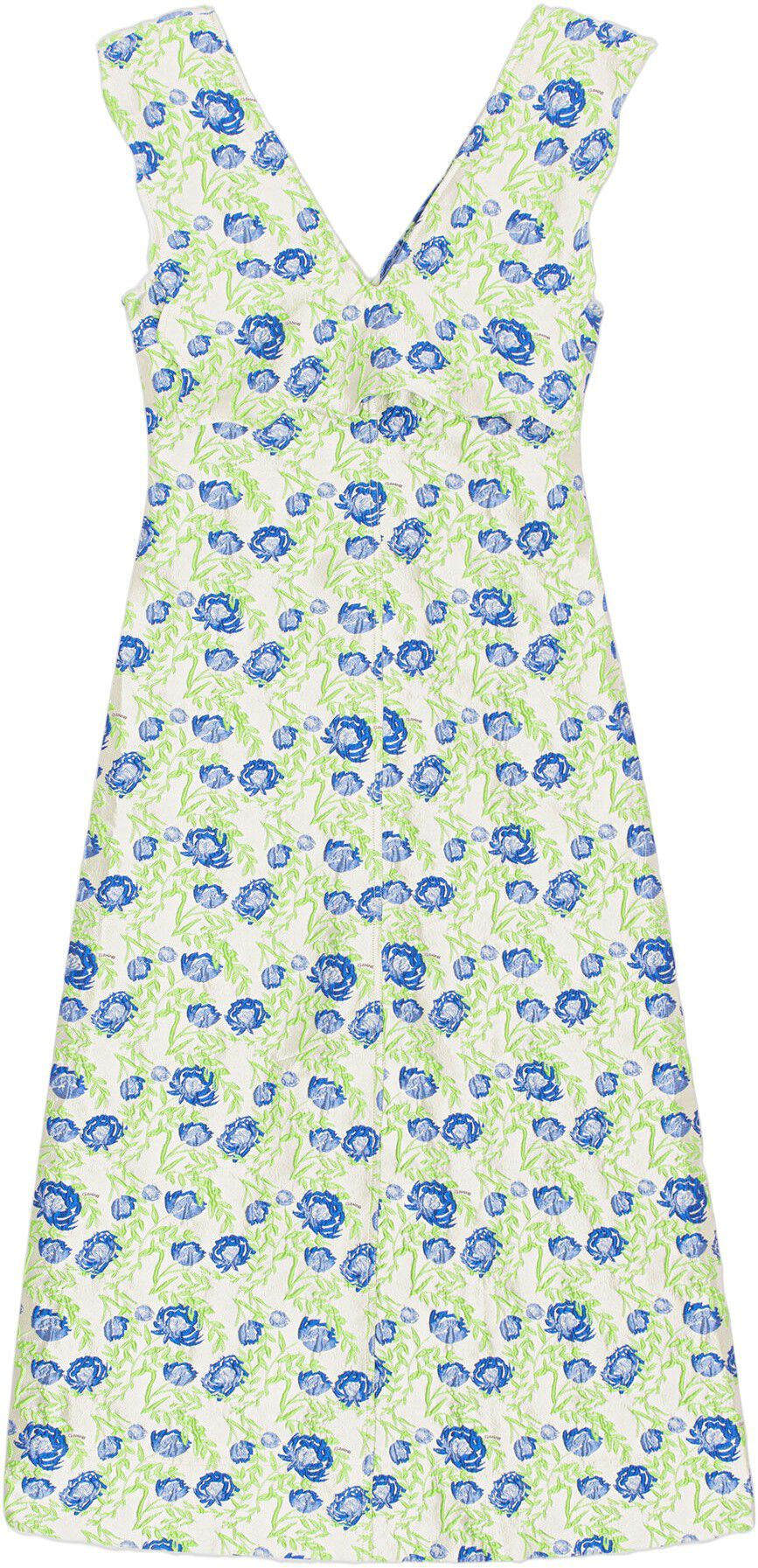 L&aring;ngkl&auml;nning med rhythm-krage i 3D Jacquard