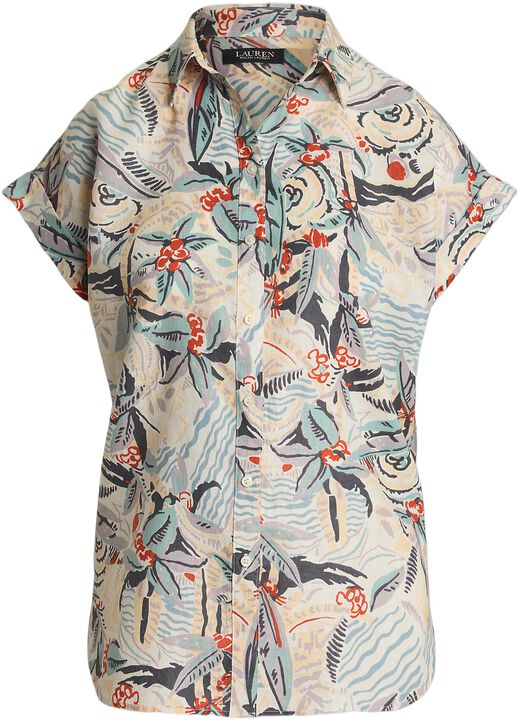 TISSUE LINEN-SS SHIRT