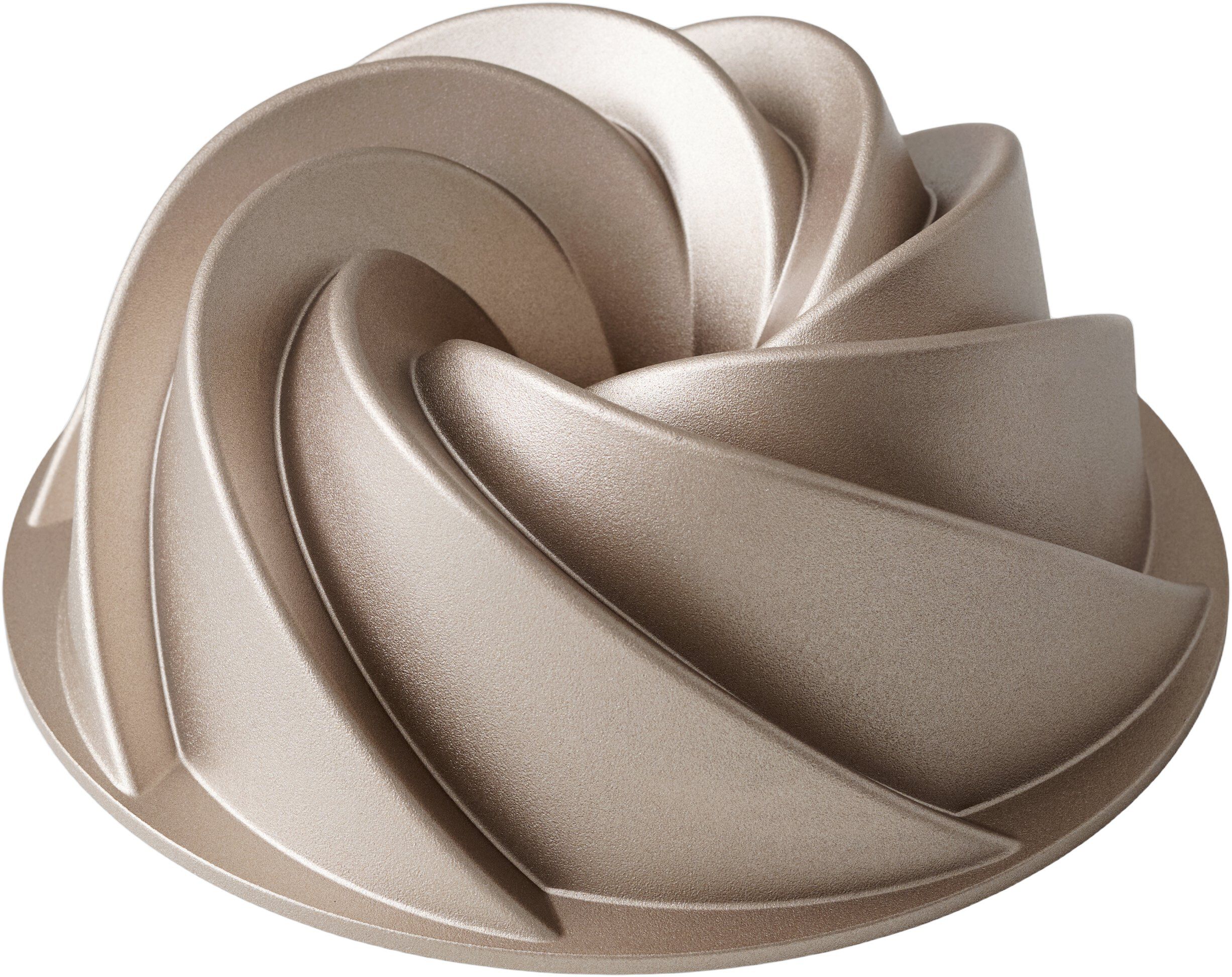 Sockerkaksform Swirl 24 x 9 cm Rose gold