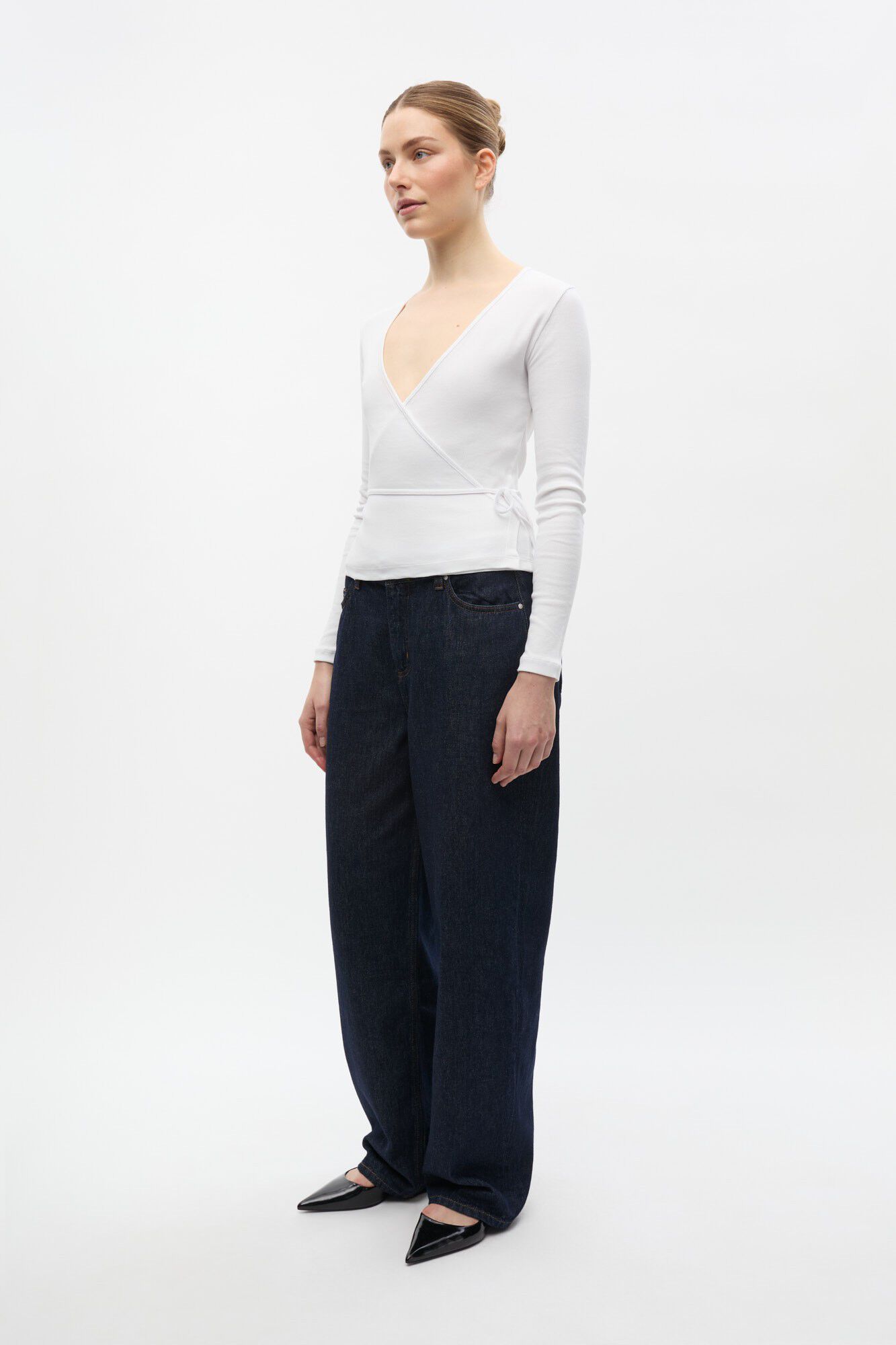 ENALLY LS V-N TEE 5314