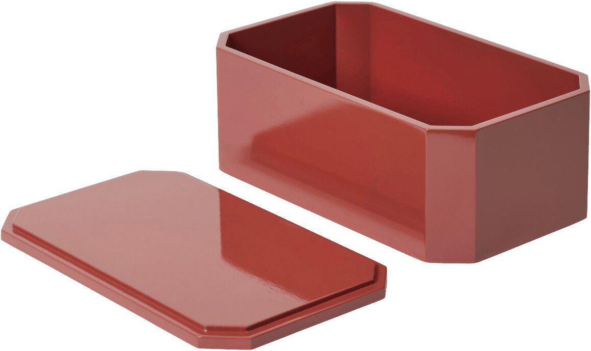 Nova Storage Box - 25 x 15 - Picante Red